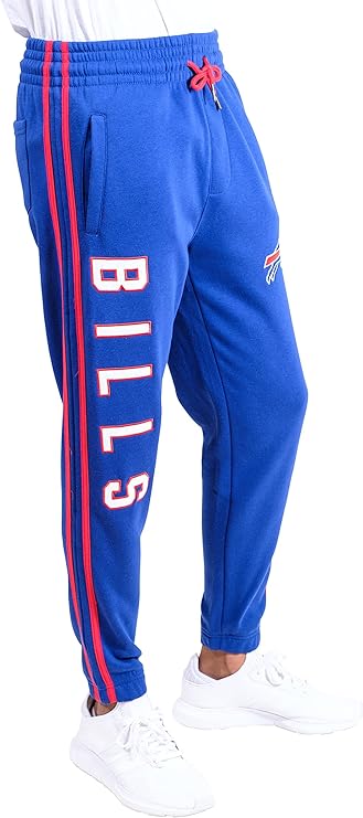 Ultra Game NFL Buffalo Bills Men's Active Super Soft Game Day Jogger Sweatpants|Buffalo Bills