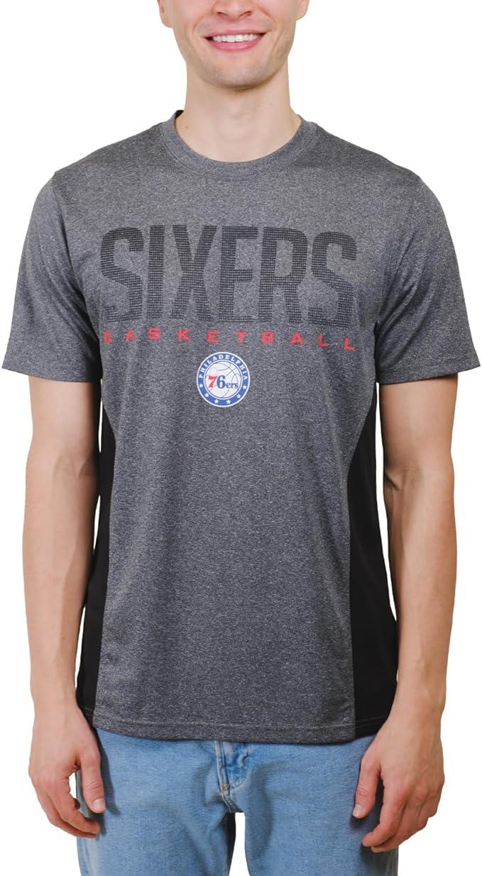 Ultra Game NBA Philadelphia 76ers Men’s Super Soft Supreme T-Shirt|Philadelphia 76ers - UltraGameShop