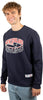 Ultra Game NFL New England Patriots Men's Super Soft Ultimate Crew Neck Sweatshirt|New England Patriots