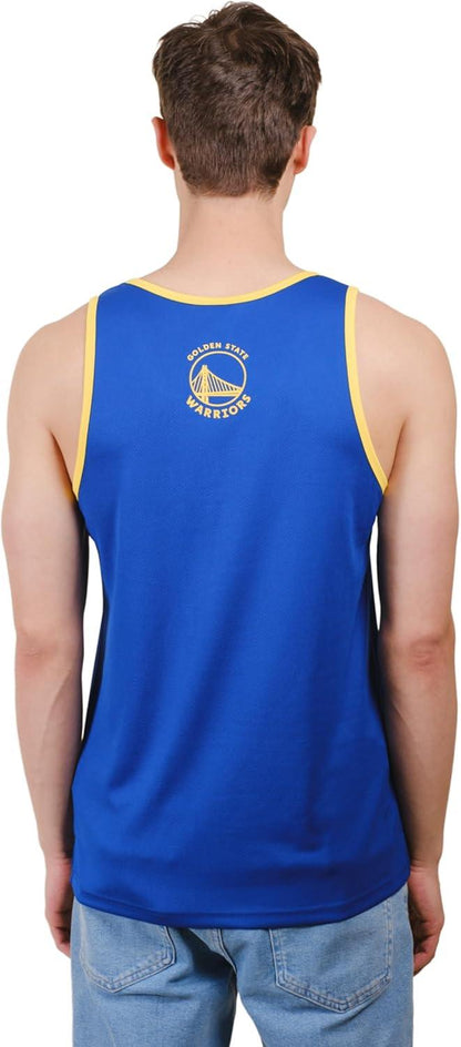 Ultra Game NBA Golden State Warriors Tank Top Mesh Sleeveless Muscle T-Shirt|Golden State Warriors - UltraGameShop