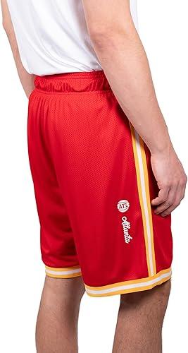 Ultra Game NBA Atlanta Hawks Official Men's Slam Active Basketball Training Shorts|Atlanta Hawks - UltraGameShop