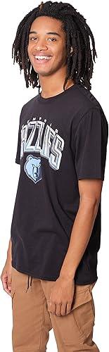 Ultra Game Men's NBA Memphis Grizzlies Arched Plexi Short Sleeve T-Shirt|Memphis Grizzlies - UltraGameShop