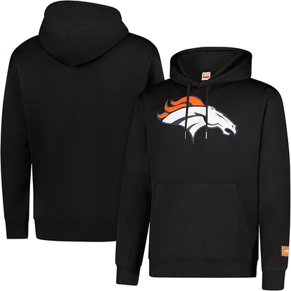Ultra Game NFL Official Adults Unisex Super Soft Game Day Hoodie Sweatshirt, Denver Broncos, Team Color|Denver Broncos