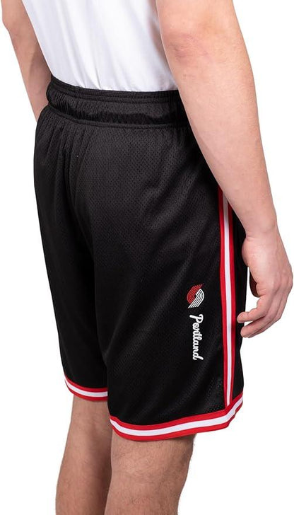 Ultra Game NBA Portland Trail Blazers Men's Slam Active Basketball Training Shorts|Portland Trail Blazers - UltraGameShop