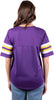 Ultra Game NFL Minnesota Vikings Womens Standard Lace Up Tee Shirt Penalty Box|Minnesota Vikings