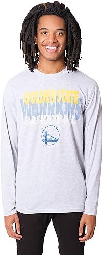 Ultra Game NBA Golden State Warriors Men's Super Soft Supreme Long Sleeve T-Shirt|Golden State Warriors - UltraGameShop