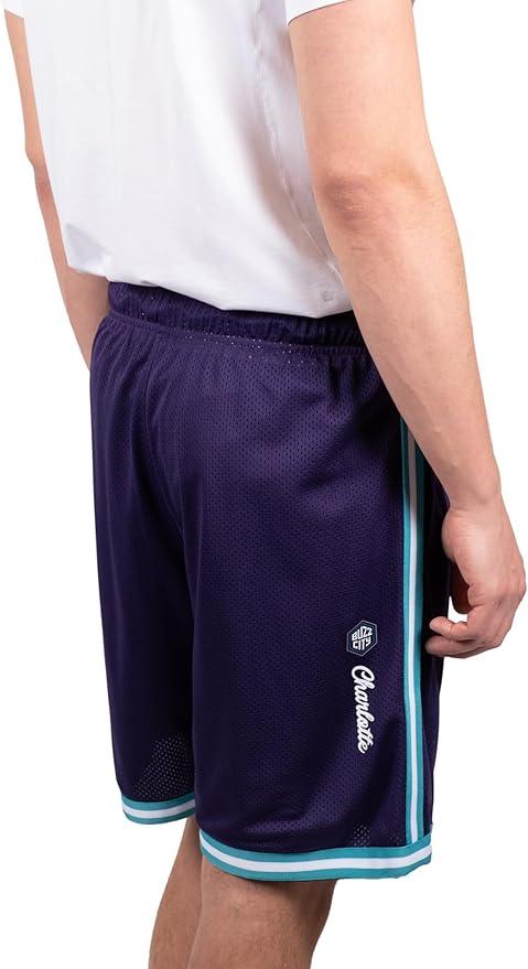 Ultra Game NBA Charlotte Hornets Official Men's Slam Active Basketball Training Shorts|Charlotte Hornets - UltraGameShop