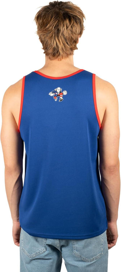 Ultra Game NBA Philadelphia 76ers Tank Top Mesh Sleeveless Muscle T-Shirt|Philadelphia 76ers - UltraGameShop