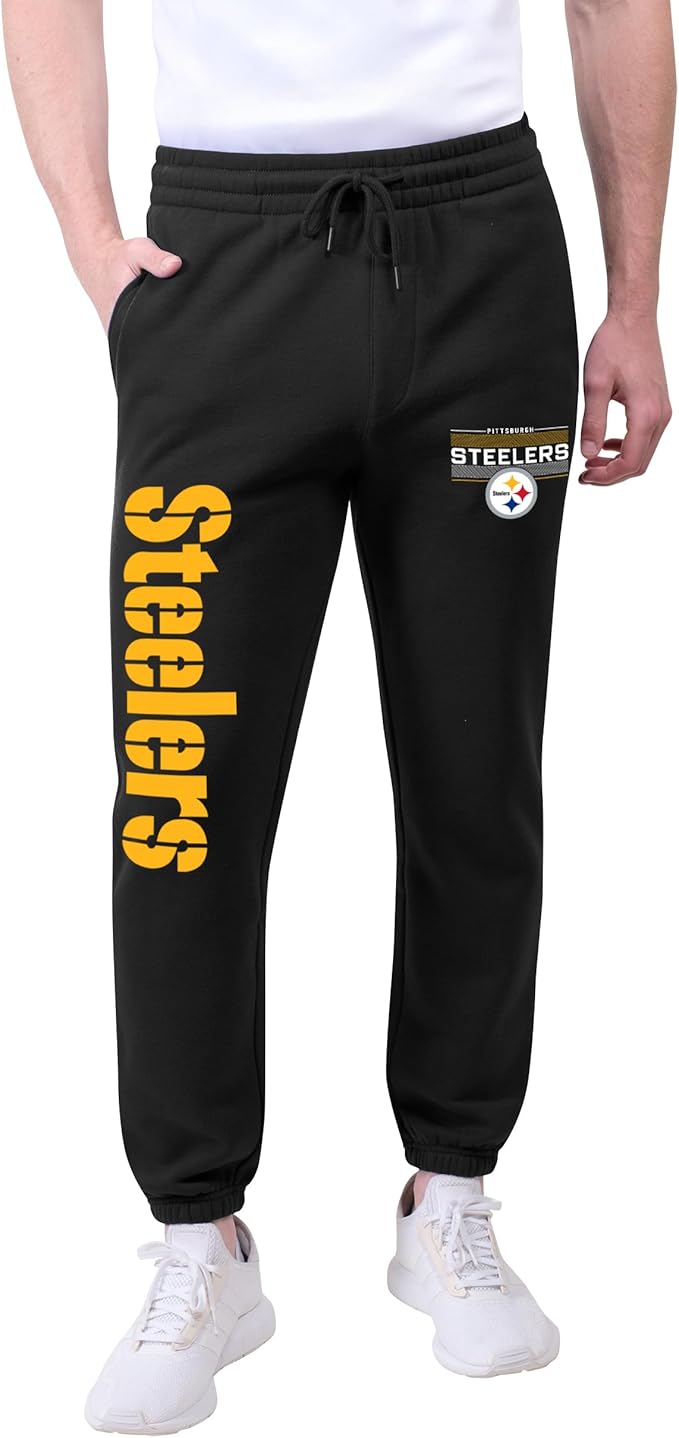 NFL Official Adults Super Soft Game Day Jogger Sweatpants - Unisex|Pittsburgh Steelers