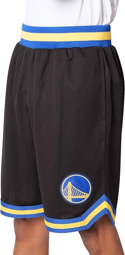 Ultra Game NBA Golden State Warriors Men's Active Knit Basketball Training Shorts|Golden State Warriors - UltraGameShop