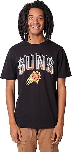 Ultra Game Men's NBA Phoenix Suns Arched Plexi Short Sleeve T-Shirt|Phoenix Suns - UltraGameShop