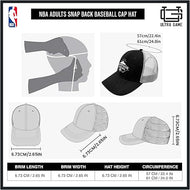 Ultra Game NBA Adults Sacramento Kings Twill Snap Back Ultimate Baseball Cap Hat| Sacramento Kings - UltraGameShop