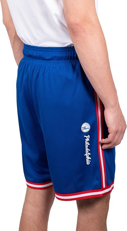 Ultra Game NBA Philadelphia 76ers Men's Slam Active Basketball Training Shorts|Philadelphia 76ers - UltraGameShop