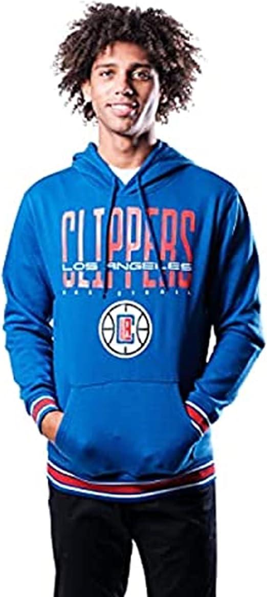 Ultra Game Men's NBA Los Angeles Clippers Focused Pullover Fleece Hoodie Sweatshirt|Los Angeles Clippers - UltraGameShop