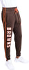 Ultra Game NFL Cleveland Browns Men's Active Super Soft Game Day Jogger Sweatpants|Cleveland Browns
