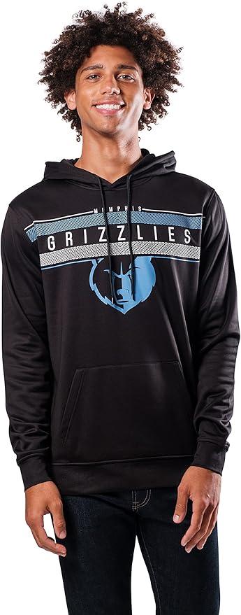 Ultra Game NBA Memphis Grizzlies Men's Fleece Hoodie Pullover Sweatshirt Poly Midtown |Memphis Grizzlies - UltraGameShop