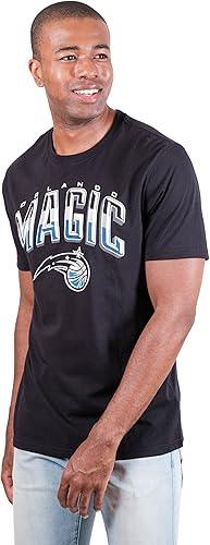 Ultra Game Men's NBA Orlando Magic Arched Plexi Short Sleeve T-Shirt|Orlando Magic - UltraGameShop