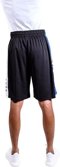 Ultra Game NBA New York Knicks Men's Active Soft Workout Basketball Training Shorts| New York Knicks - UltraGameShop