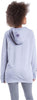 Ultra Game NFL New York Giants Womens Fleece Hoodie Pullover Sweatshirt Tie Neck|New York Giants