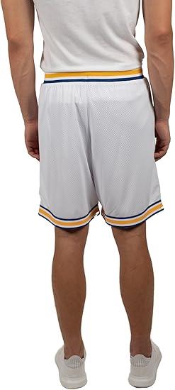 Ultra Game NBA Golden State Warriors Official Men's Showtime Active Basketball Training Shorts|Golden State Warriors - UltraGameShop