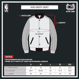 Ultra Game Los Angeles Lakers Men's Game Time Varsity Jacket|Los Angeles Lakers - UltraGameShop