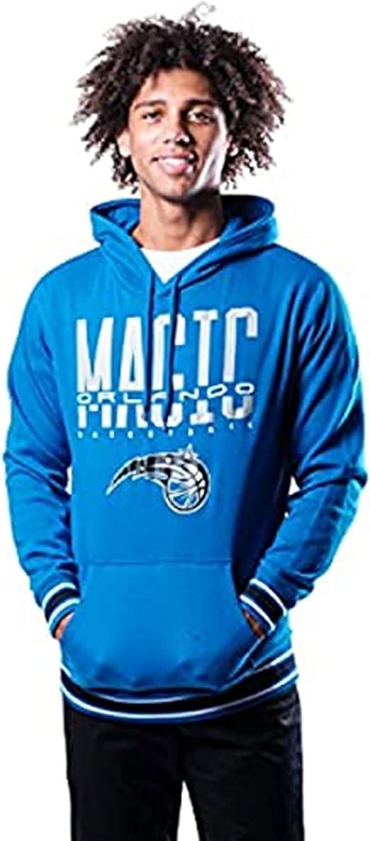 Ultra Game Men's NBA Orlando Magic Focused Pullover Fleece Hoodie Sweatshirt|Orlando Magic - UltraGameShop