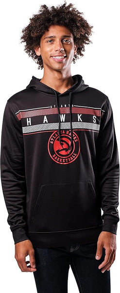 Ultra Game NBA Atlanta Hawks Men's Fleece Hoodie Pullover Sweatshirt Poly Midtown | Atlanta Hawks - UltraGameShop