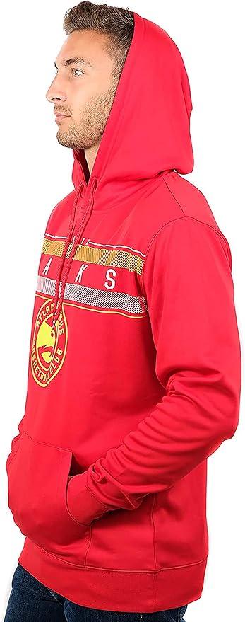 Ultra Game NBA Atlanta Hawks Men's Fleece Hoodie Pullover Sweatshirt Poly Midtown | Atlanta Hawks - UltraGameShop