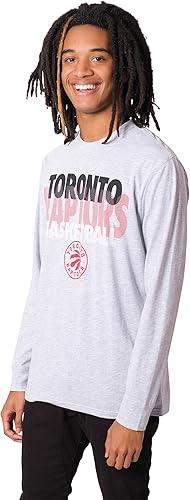 Ultra Game NBA Toronto Raptors Men's Super Soft Supreme Long Sleeve T-Shirt|Toronto Raptors - UltraGameShop