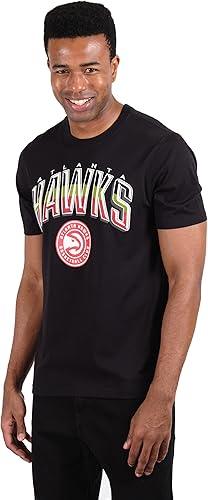 Ultra Game Men's NBA Atlanta Hawks Arched Plexi Short Sleeve T-Shirt|Atlanta Hawks - UltraGameShop