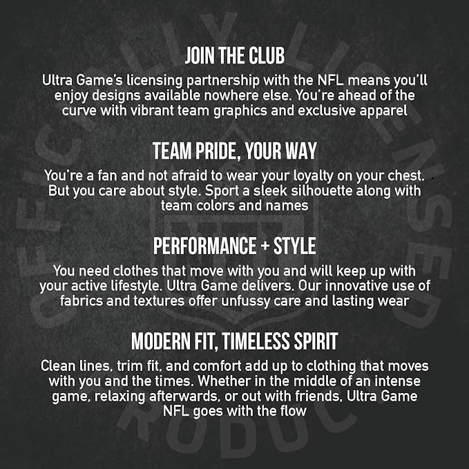 Ultra Game NFL Denver Broncos Youth High Performance Moisture Wicking Fleece Jogger Sweatpants|Denver Broncos