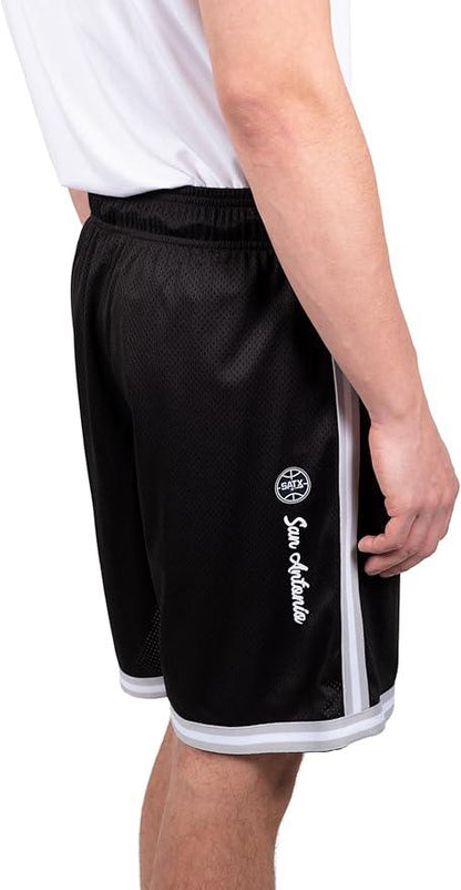 Ultra Game NBA San Antonio Spurs Men's Slam Active Basketball Training Shorts|San Antonio Spurs - UltraGameShop