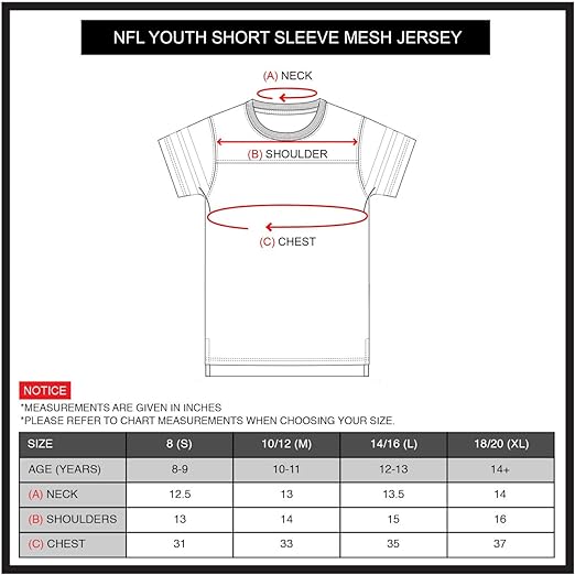 Ultra Game NFL Kansas City Chiefs Youth Soft Mesh Vintage Jersey T-Shirt|Kansas City Chiefs - UltraGameShop