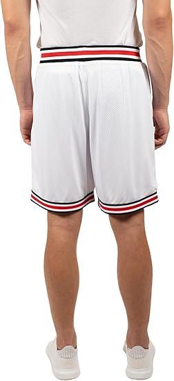 Ultra Game NBA Chicago Bulls Official Men's Showtime Active Basketball Training Shorts|Chicago Bulls - UltraGameShop