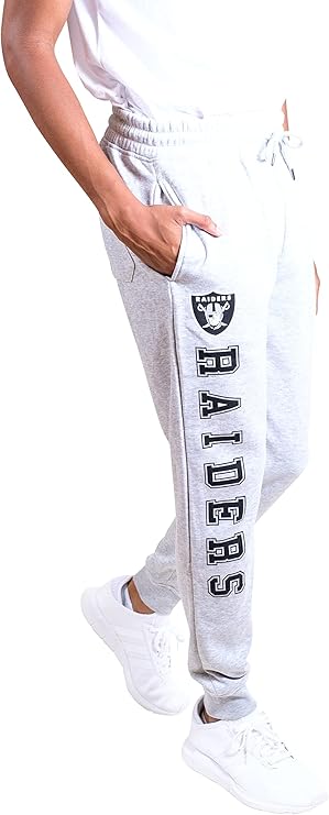 NFL Official Adults Super Soft Game Day Jogger Sweatpants - Unisex|Las Vegas Raiders