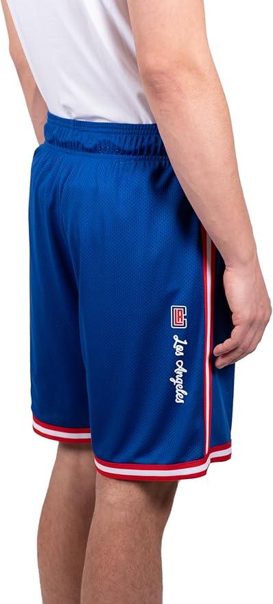 Ultra Game NBA Los Angeles Clippers Men's Slam Active Basketball Training Shorts|Los Angeles Clippers - UltraGameShop