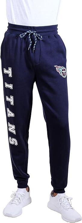 Ultra Game NFL Tennessee Titans Men's Active Super Soft Game Day Jogger Sweatpants|Tennessee Titans - UltraGameShop