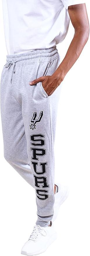 Ultra Game NBA San Antonio Spurs Men's Super Soft Game Day Jogger Sweatpants|San Antonio Spurs - UltraGameShop