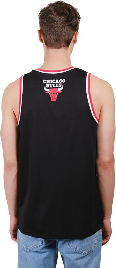 Ultra Game NBA Chicago Bulls Official Men's Sleeveless Mesh Tank Top Muscle T-Shirt|Chicago Bulls - UltraGameShop