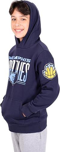 Ultra Game NBA Memphis Grizzlies Boys MVP Super Soft Pullover Hoodie Sweatshirt|Memphis Grizzlies - UltraGameShop