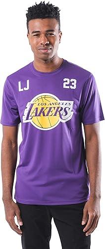 Ultra Game NBA Los Angeles Lakers - Lebron James Men's Players Quick Dry Active T-Shirt|Los Angeles Lakers - Lebron James - UltraGameShop