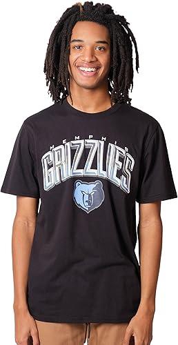 Ultra Game Men's NBA Memphis Grizzlies Arched Plexi Short Sleeve T-Shirt|Memphis Grizzlies - UltraGameShop