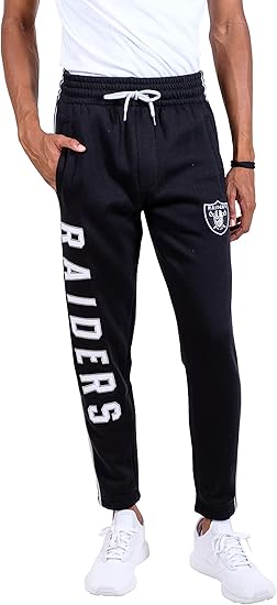 NFL Official Adults Super Soft Game Day Jogger Sweatpants - Unisex|Las Vegas Raiders