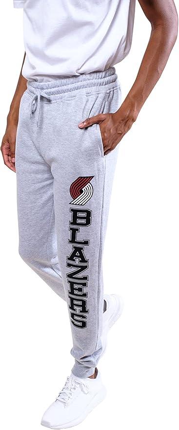 Ultra Game NBA Portland Trail Blazers Men's Super Soft Game Day Jogger Sweatpants|Portland Trail Blazers - UltraGameShop