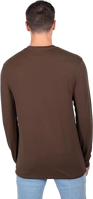 Ultra Game NFL Cleveland Browns Mens Active Lightweight Quick Dry Long Sleeve T-Shirt|Cleveland Browns - UltraGameShop