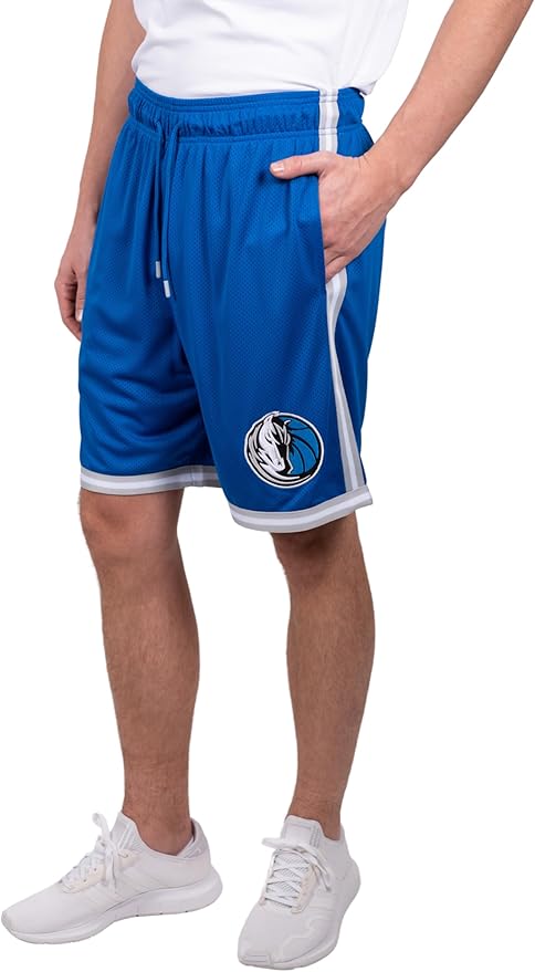 Ultra Game NBA Dallas Mavericks Official Men's Slam Active Basketball Training Shorts|Dallas Mavericks - UltraGameShop