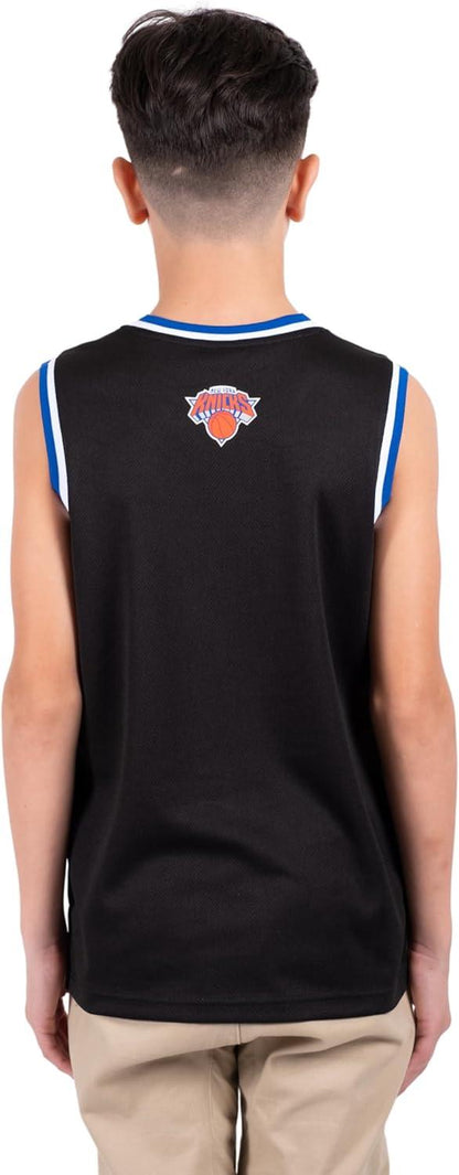 Ultra Game NBA New York Knicks Boys Sleeveless Mesh Tank Top Muscle T-Shirt|New York Knicks - UltraGameShop