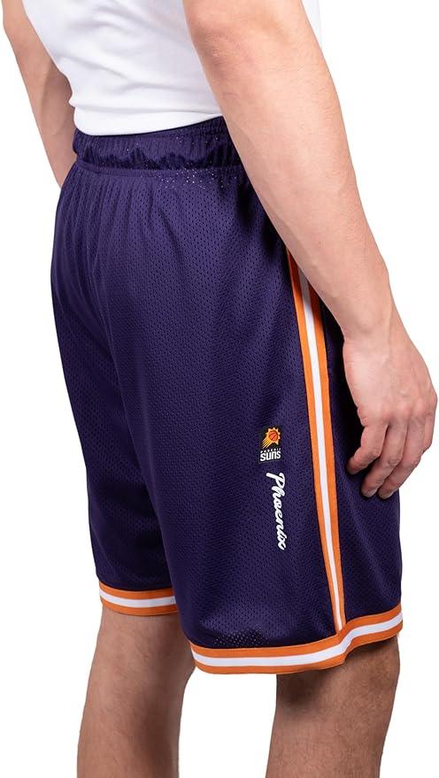 Ultra Game NBA Phoenix Suns Men's Slam Active Basketball Training Shorts|Phoenix Suns - UltraGameShop