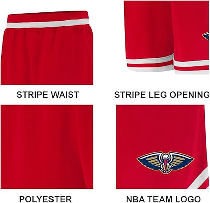 Ultra Game NBA Official Men‚Äôs Supreme Basketball Training Shorts - Unisex Miami Heat|Miami Heat