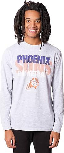 Ultra Game NBA Phoenix Suns Men's Super Soft Supreme Long Sleeve T-Shirt|Phoenix Suns - UltraGameShop